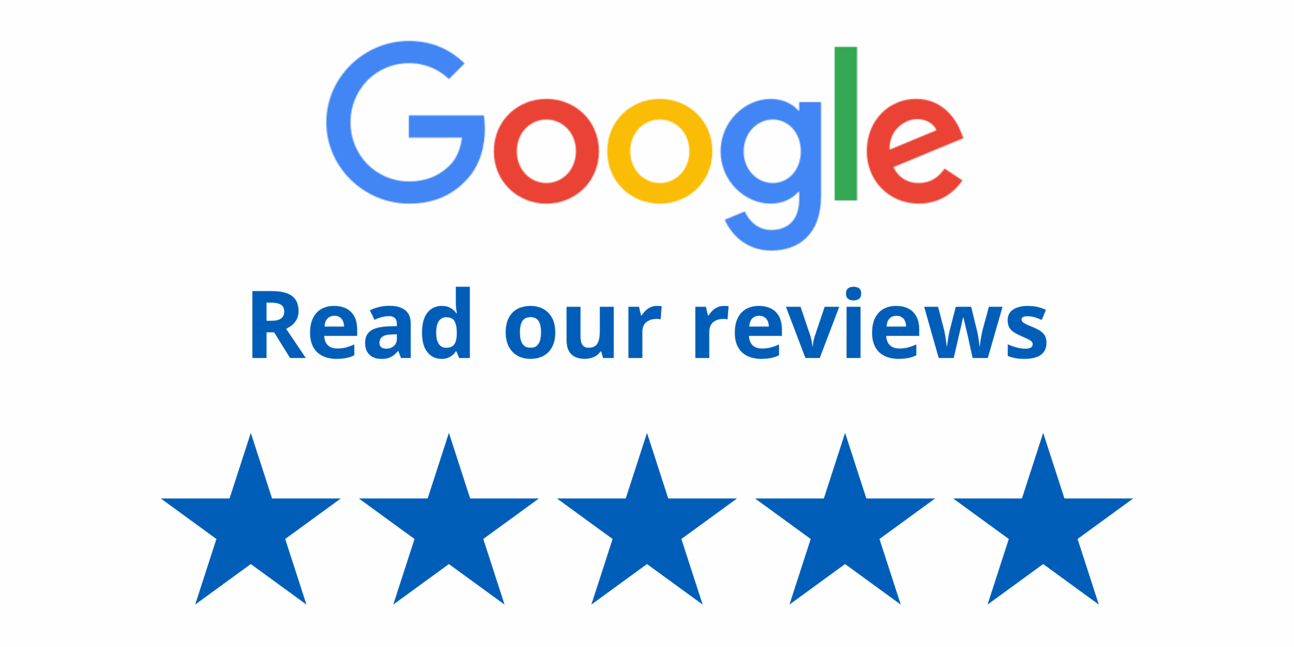 Read our Google reviews